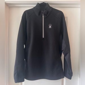 BRAND NEW never worn mens spider quarter zip fleece jacket sized XL